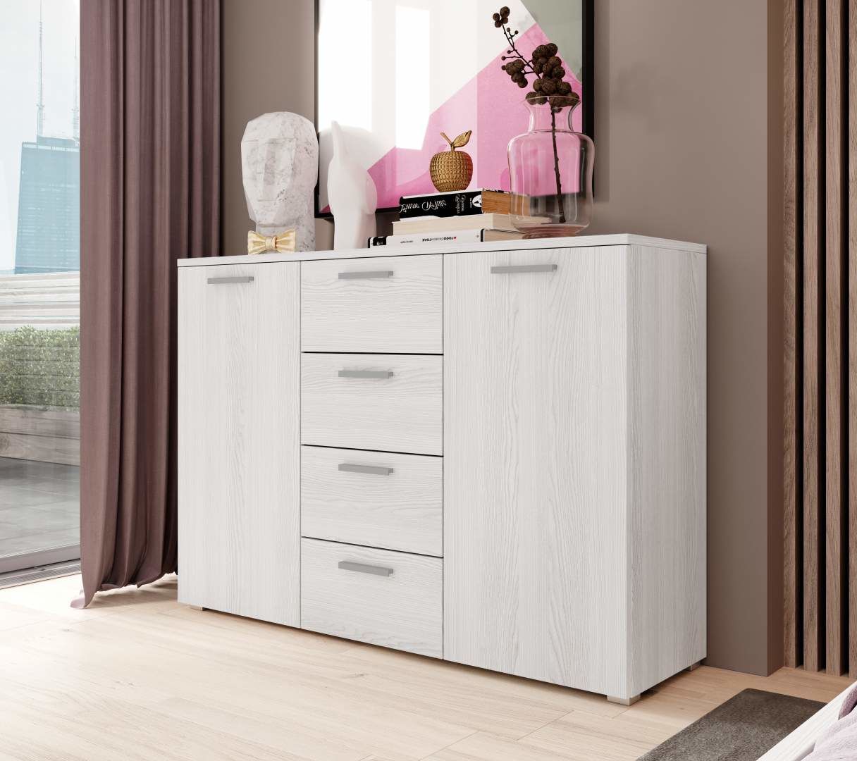 GALAXY ložnice - Abisko jasan