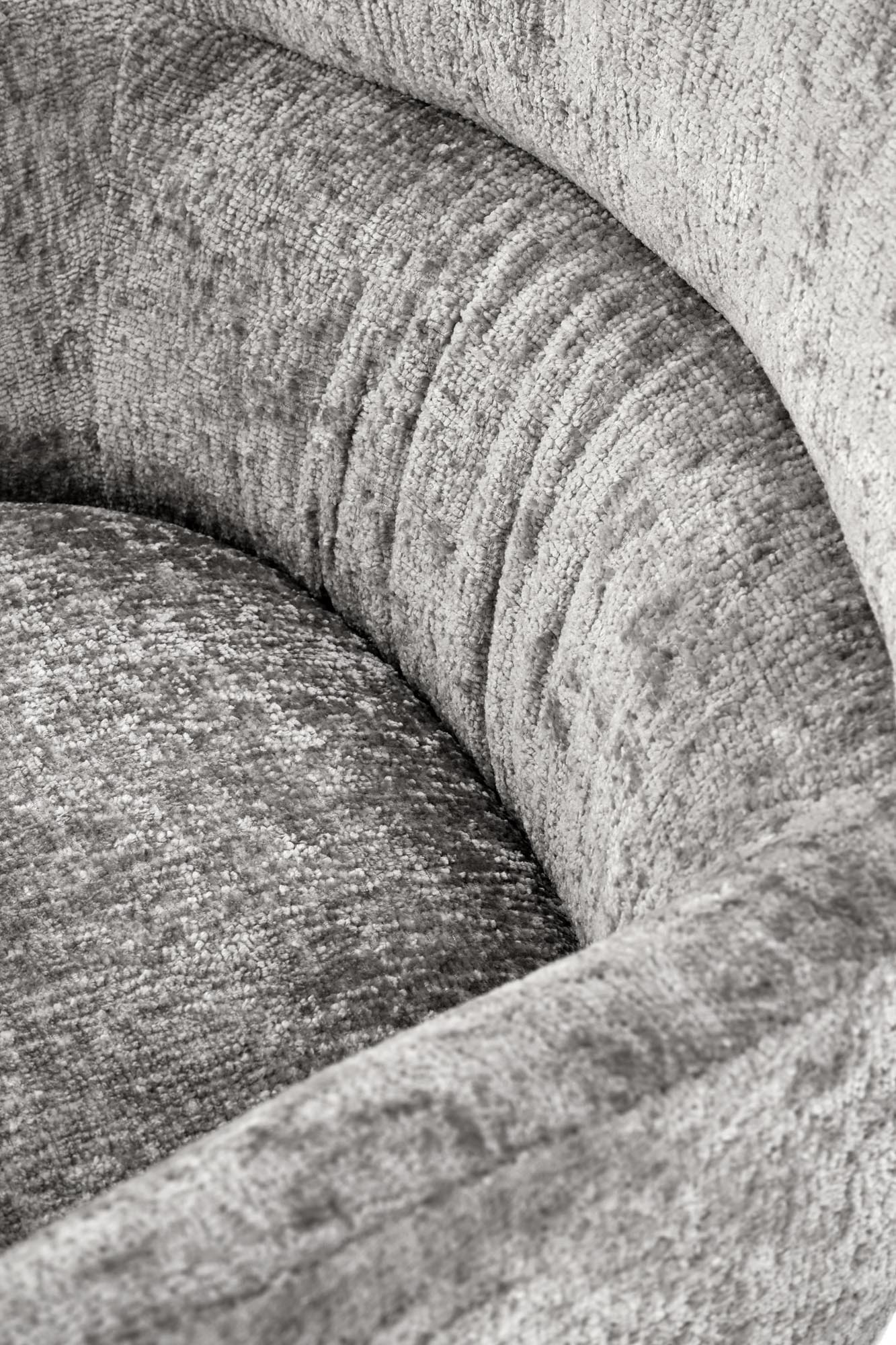 Křeslo, ušák FRANCO šedá