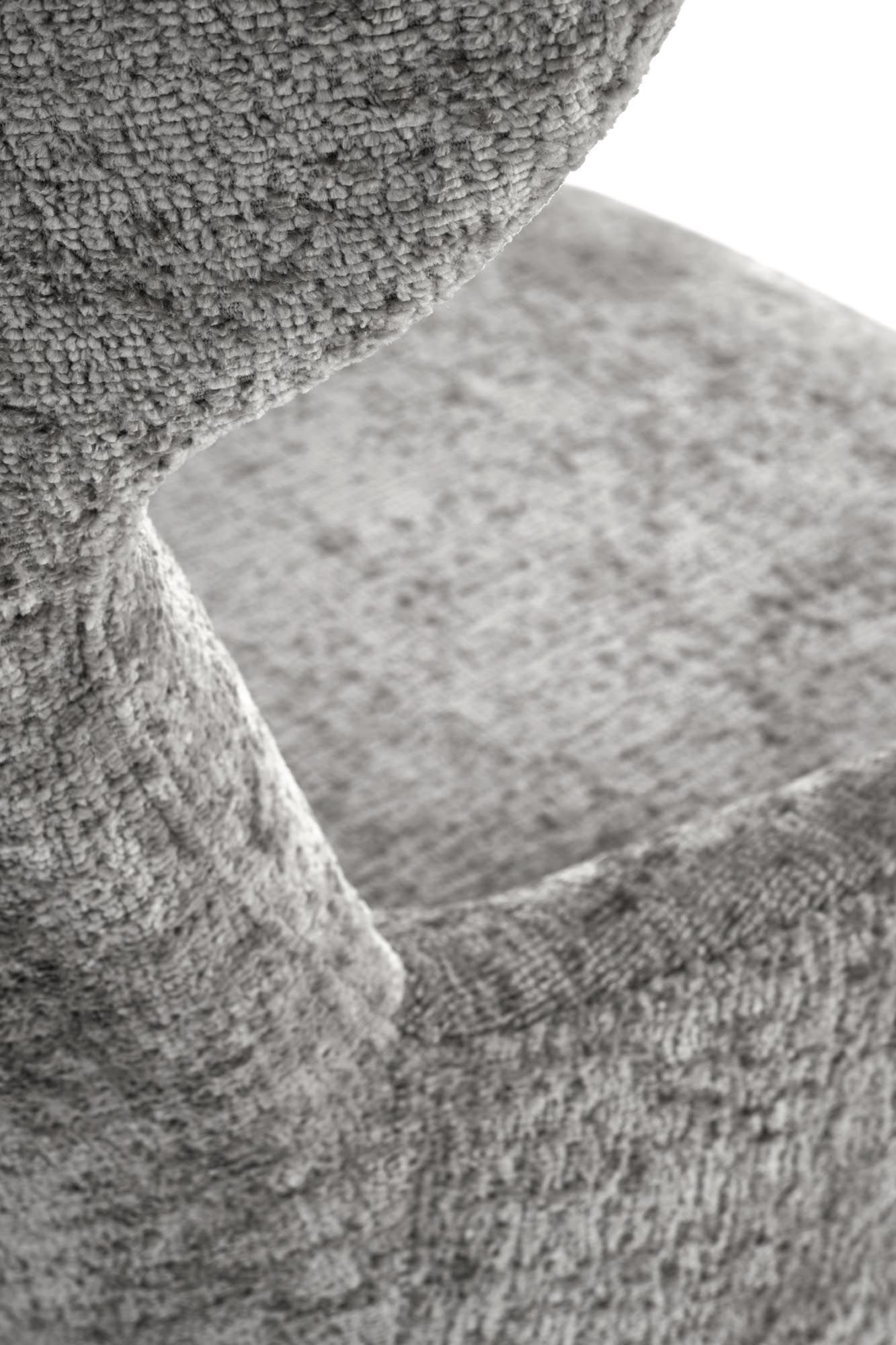 Křeslo, ušák FRANCO šedá