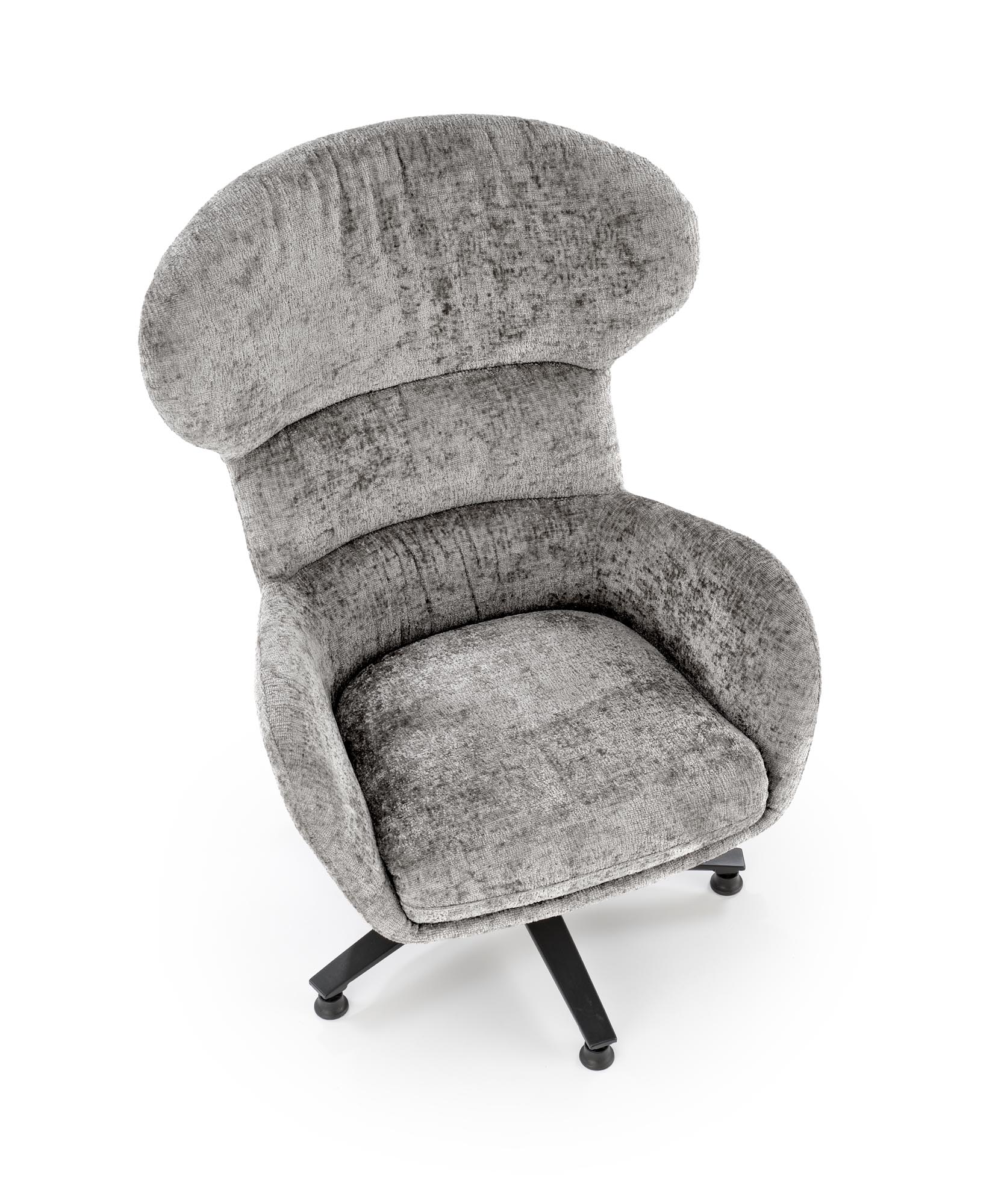 Křeslo, ušák FRANCO šedá