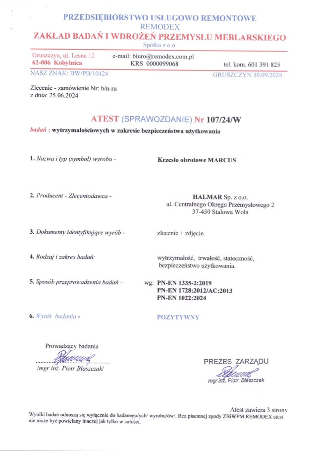 Kancelářské křeslo MARCUS