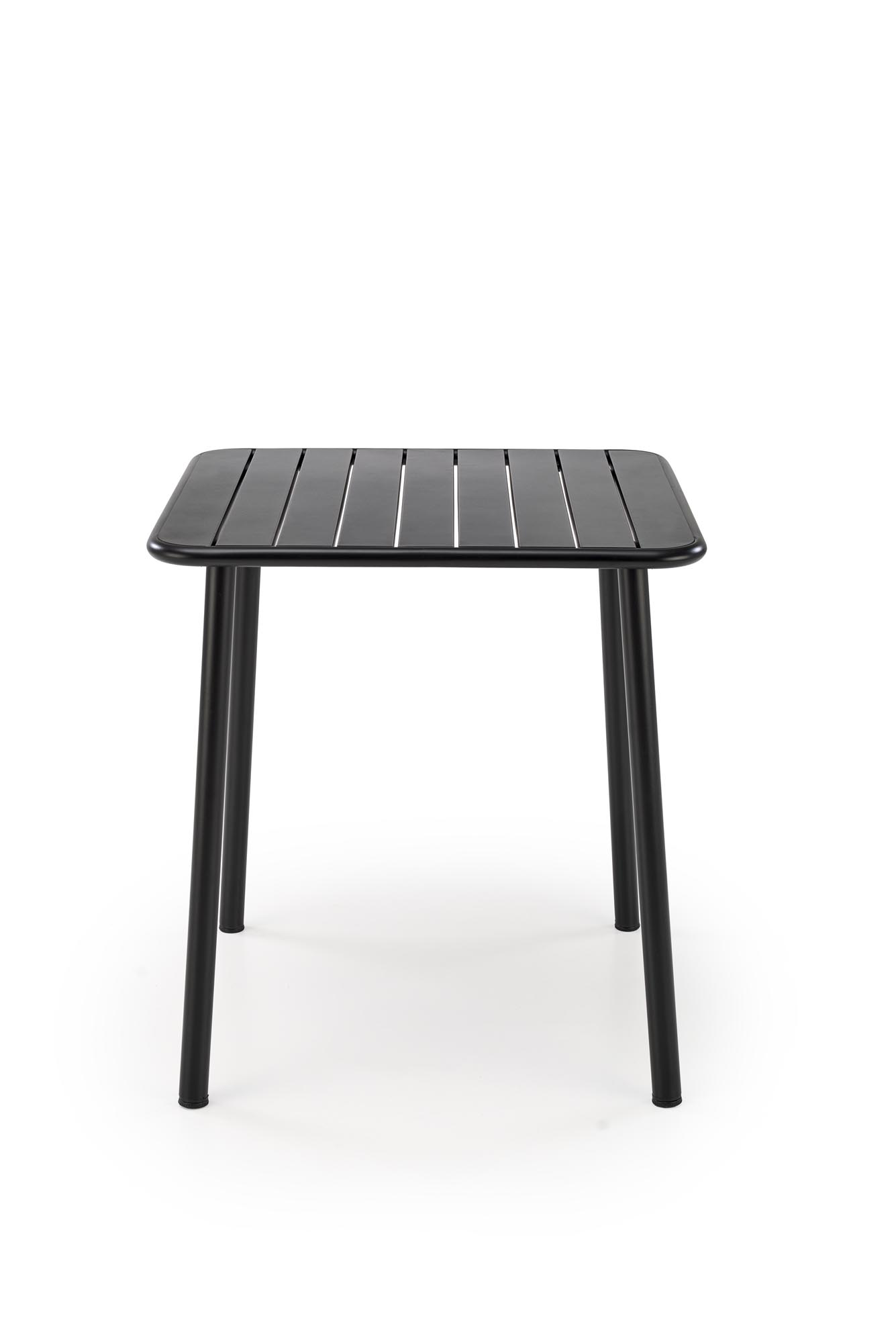 Zahradní stůl čtvercový BOSCO černý