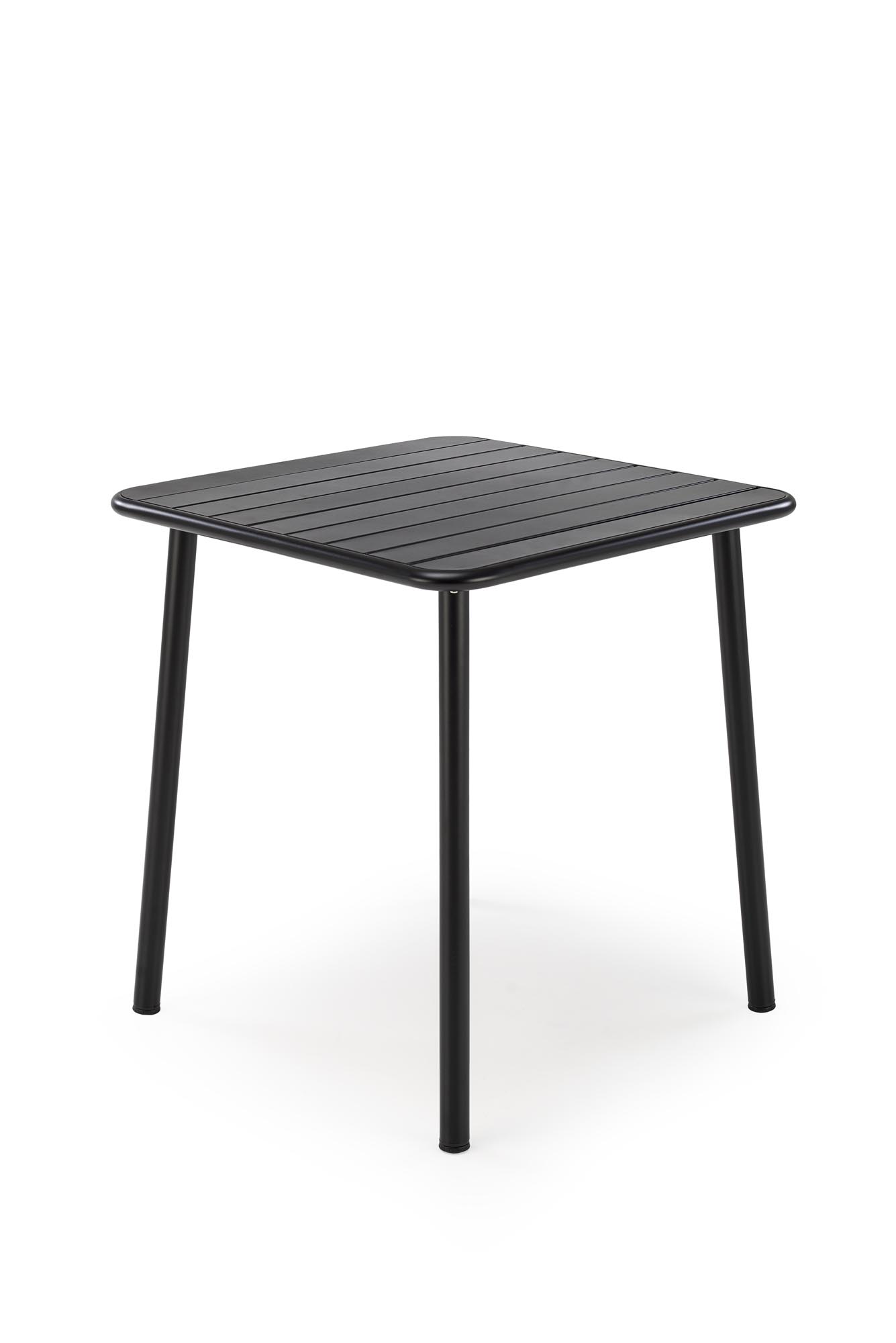 Zahradní stůl čtvercový BOSCO černý