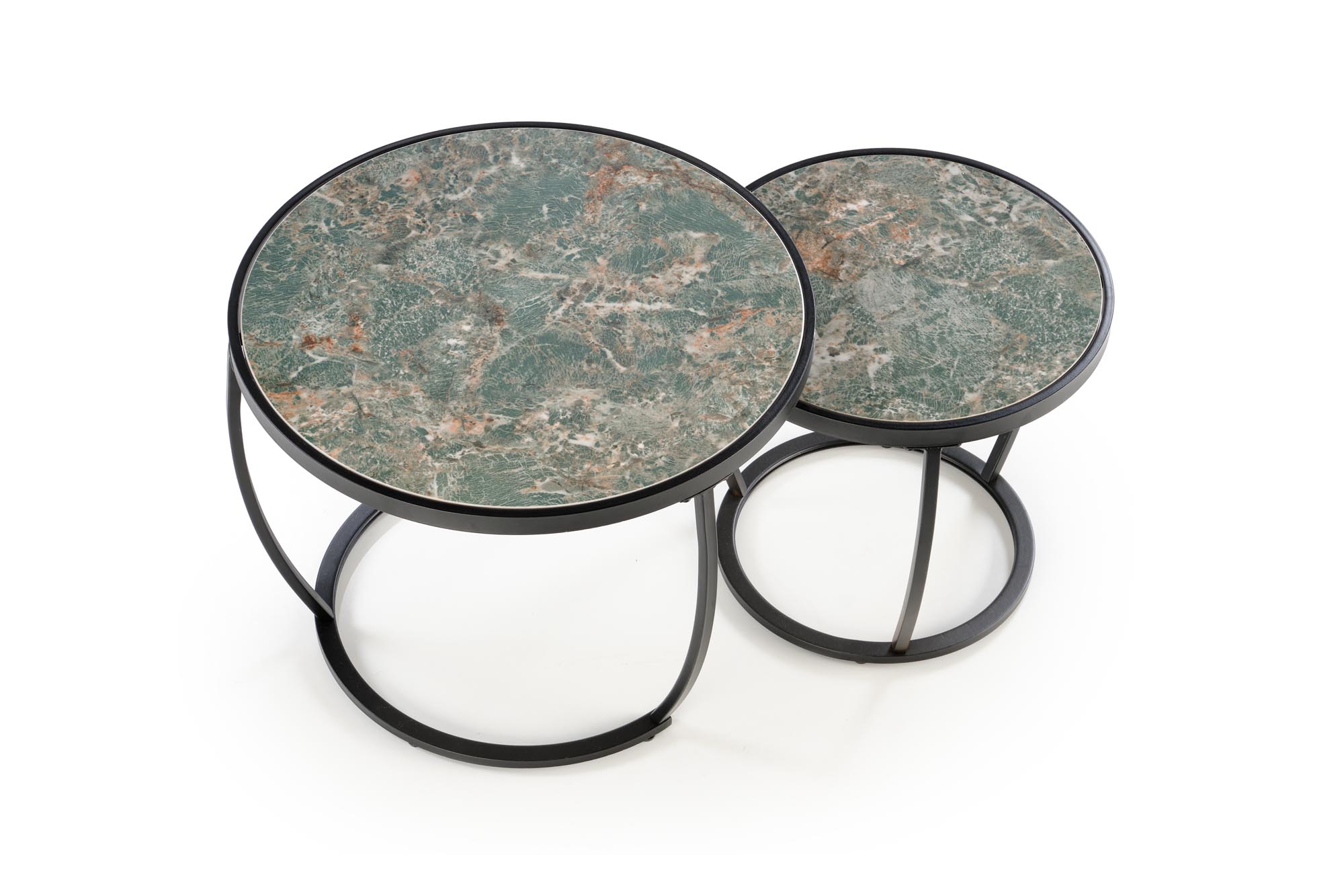 Set konferenčních stolků INES zelená