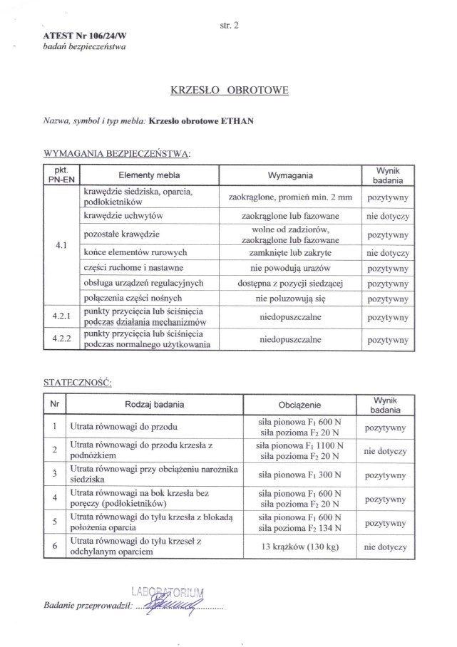 Kancelářské křeslo ETHAN