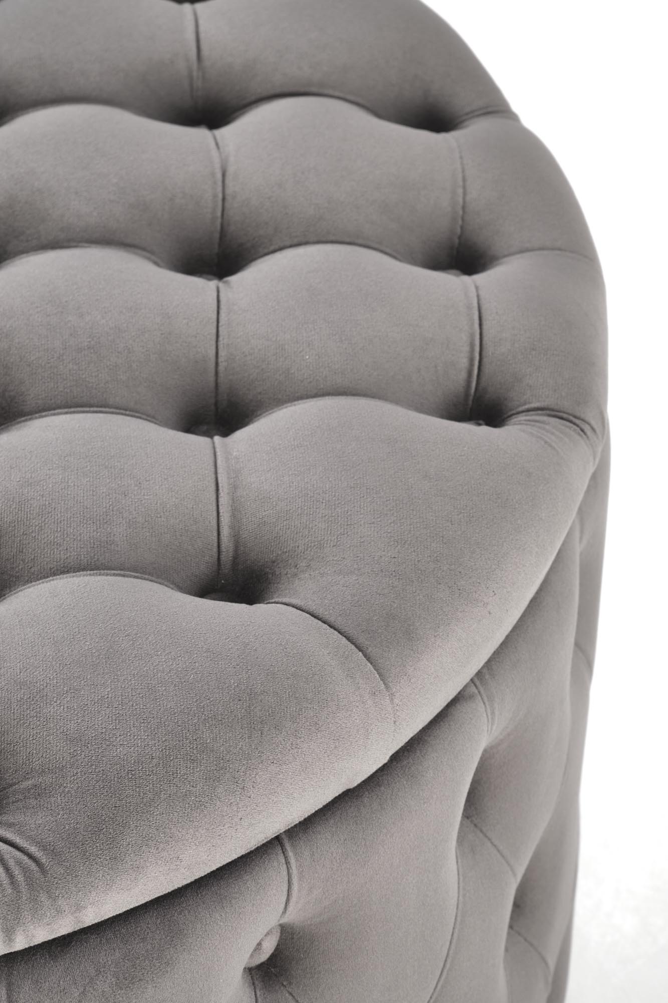 Taburet NUNEZ šedý