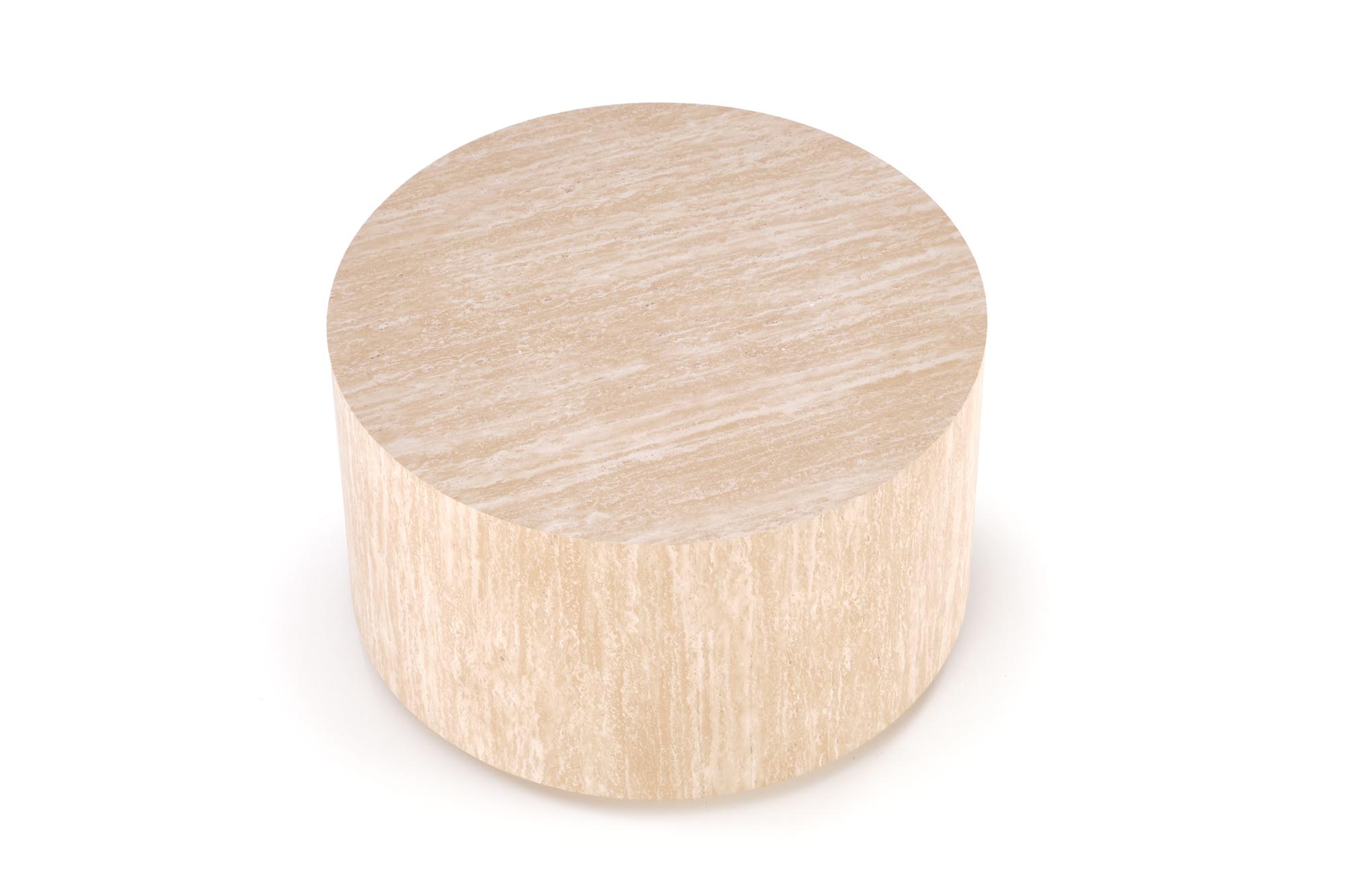 Konferenční stolek TRAVERTINO kulatý