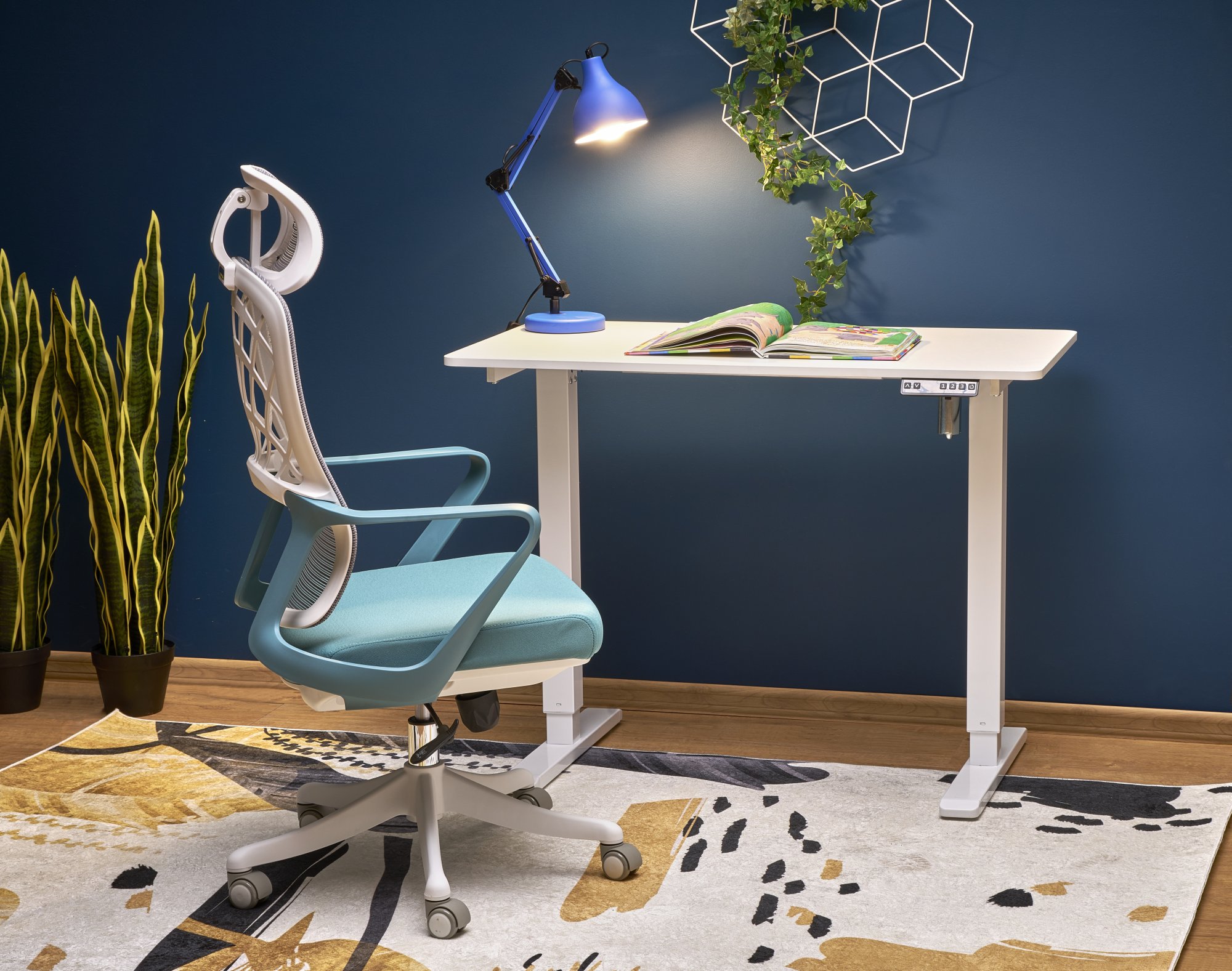 PC stolek B53 bílý