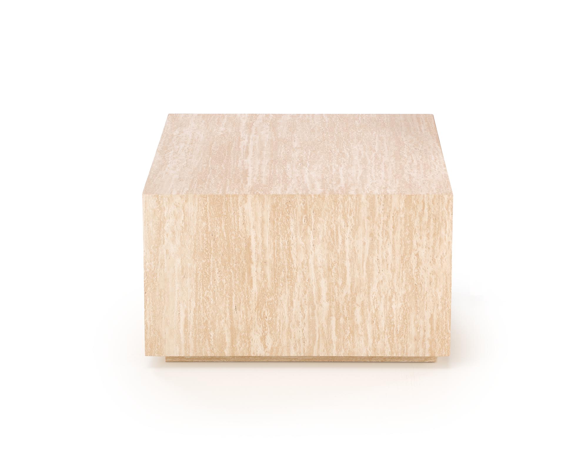 Konferenční stolek TRAVERTINO čtvercový