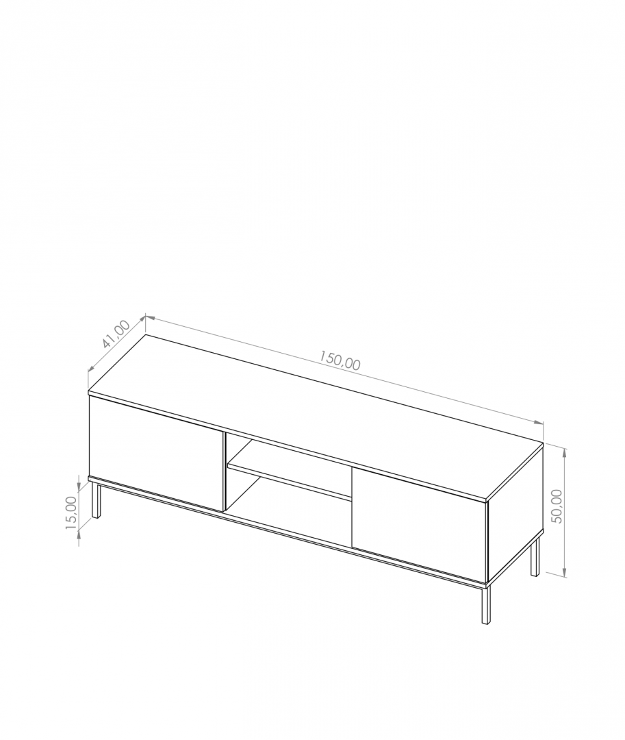 TV stolek QUARTY QT-05