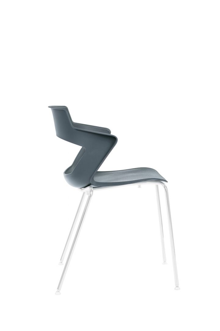 2160 PC AOKI PLAST SEDA ANTRACIT