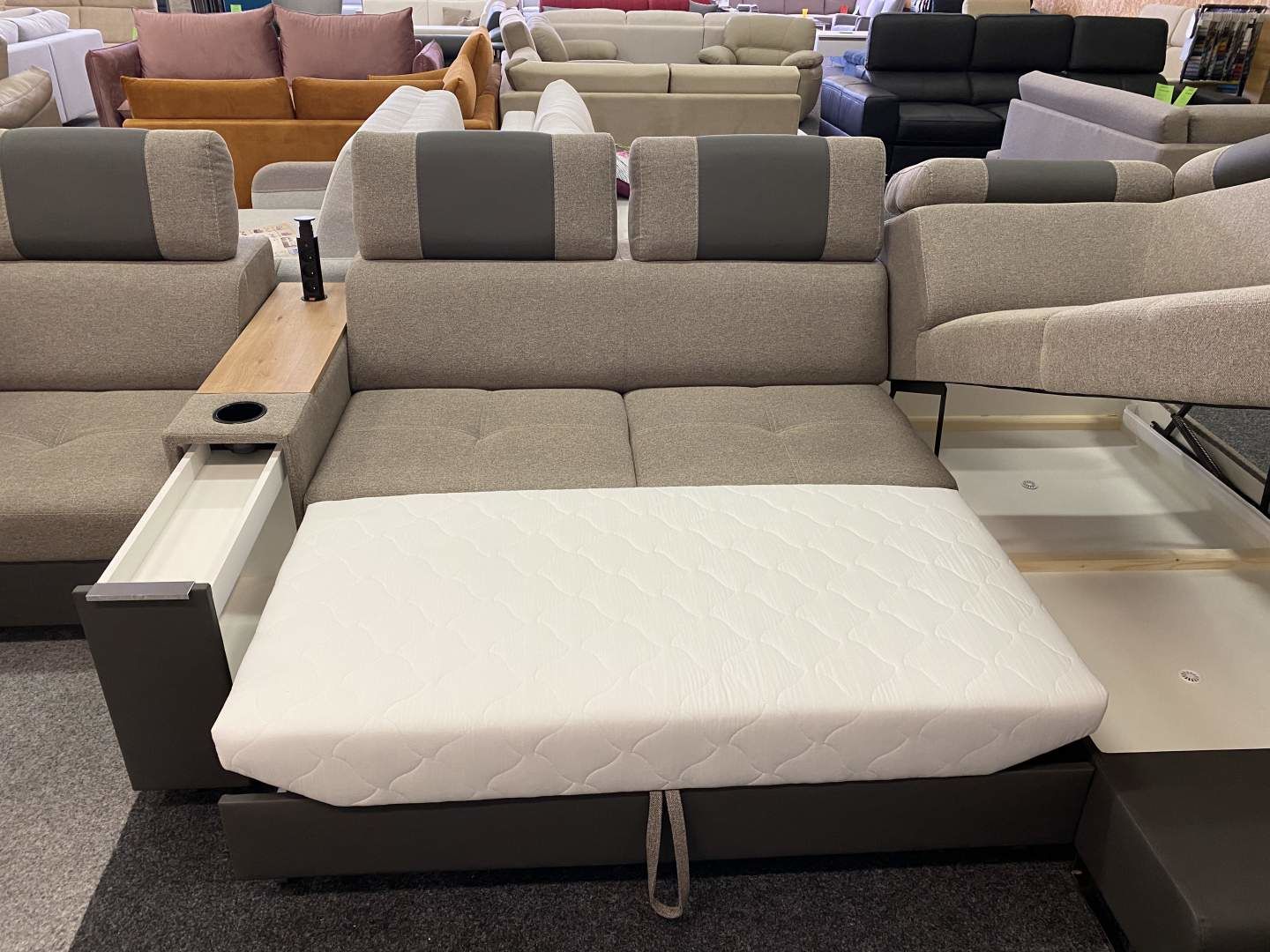 Sedací souprava SEVIL DUO do U