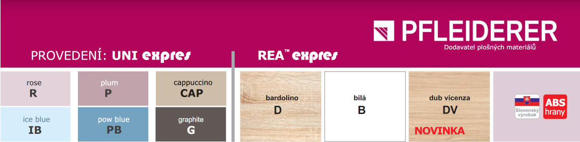 Šatní skříň REA TULSA 120/240 - Expresní dodání