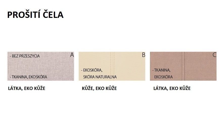 Manželská postel MINI-MAX 3700 chrom