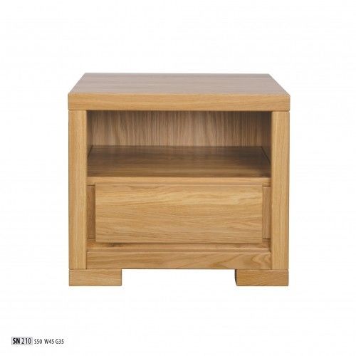 Noční stolek z masivu SN210 dub