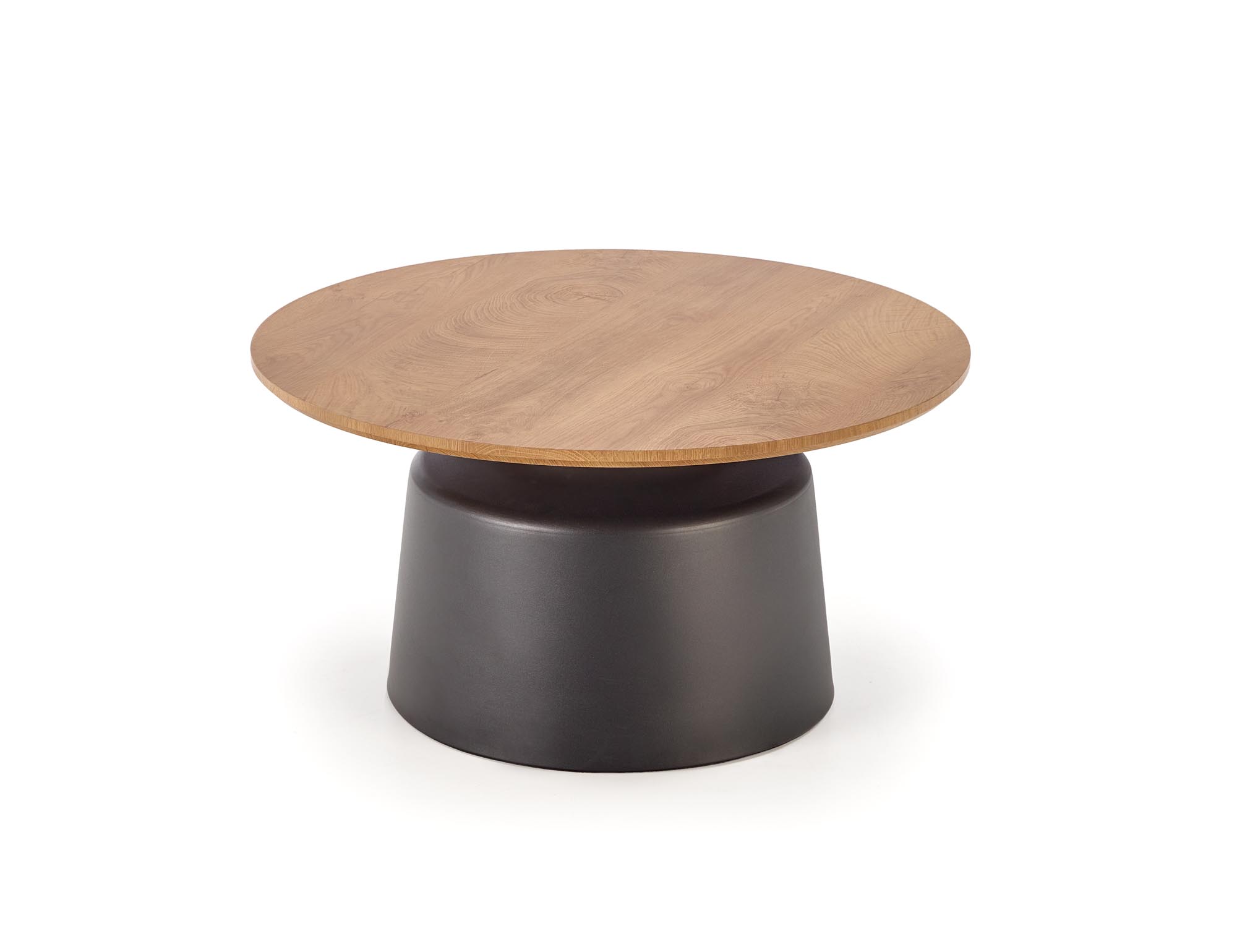 Konferenční stolky MALOMI set 2ks přírodní/černá