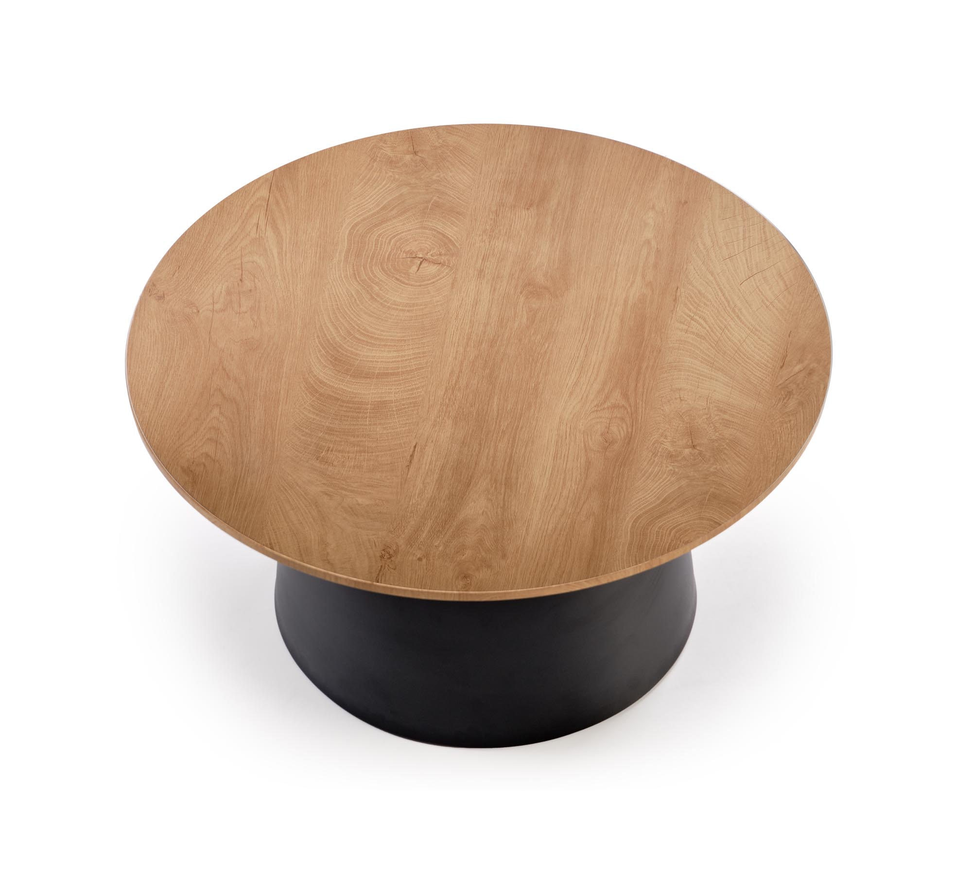 Konferenční stolky MALOMI set 2ks přírodní/černá