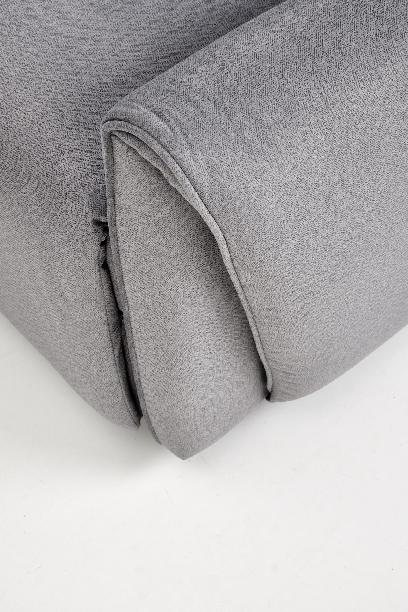 Relaxační křeslo GELATO šedé