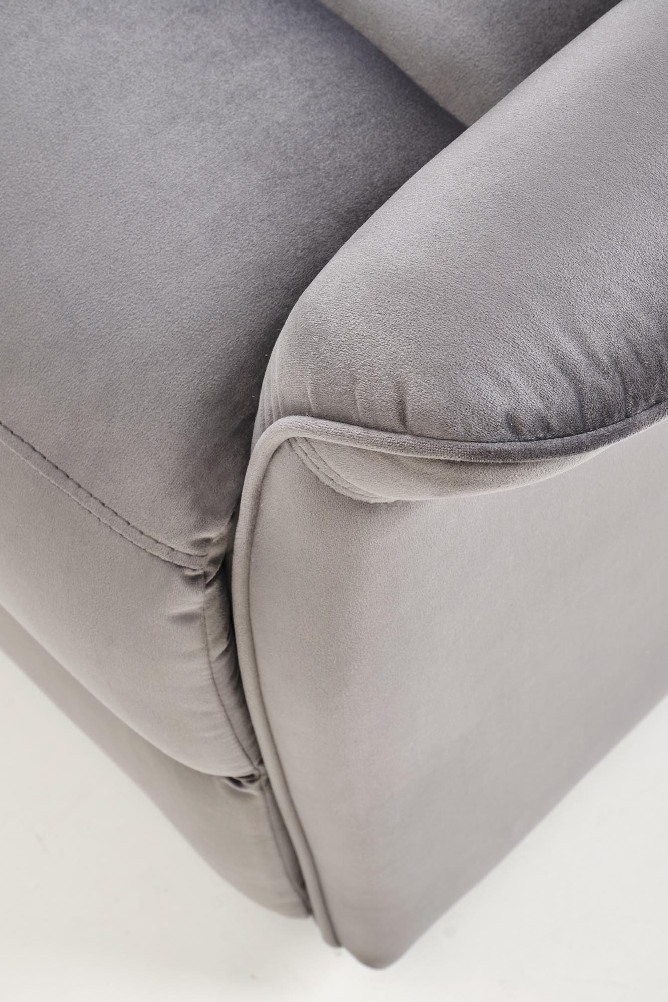 Relaxační křeslo SEMIR 2 šedé