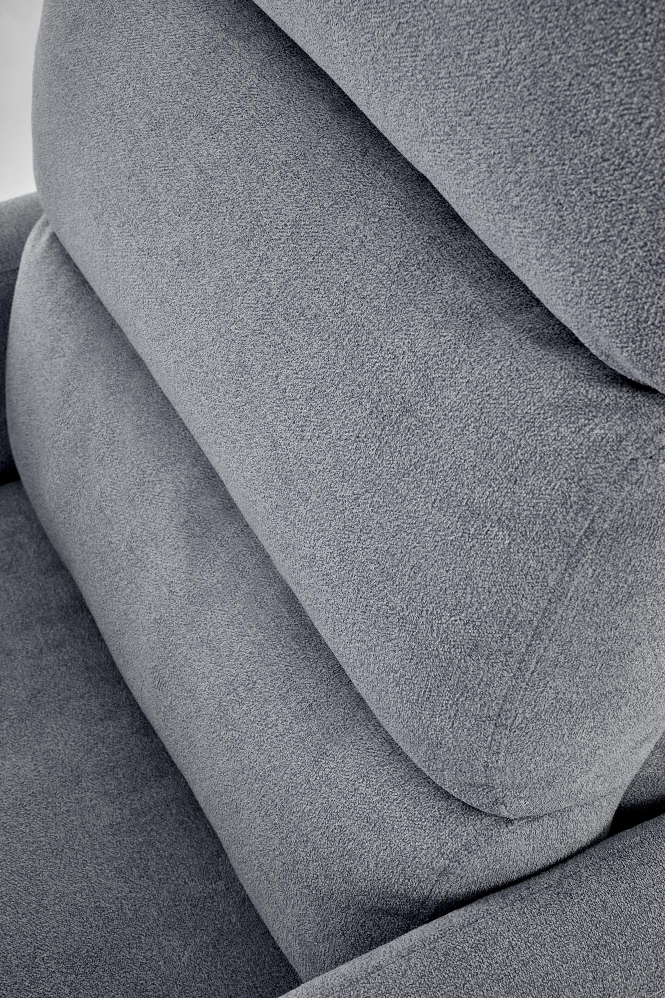 Relaxační křeslo CARINIO šedé