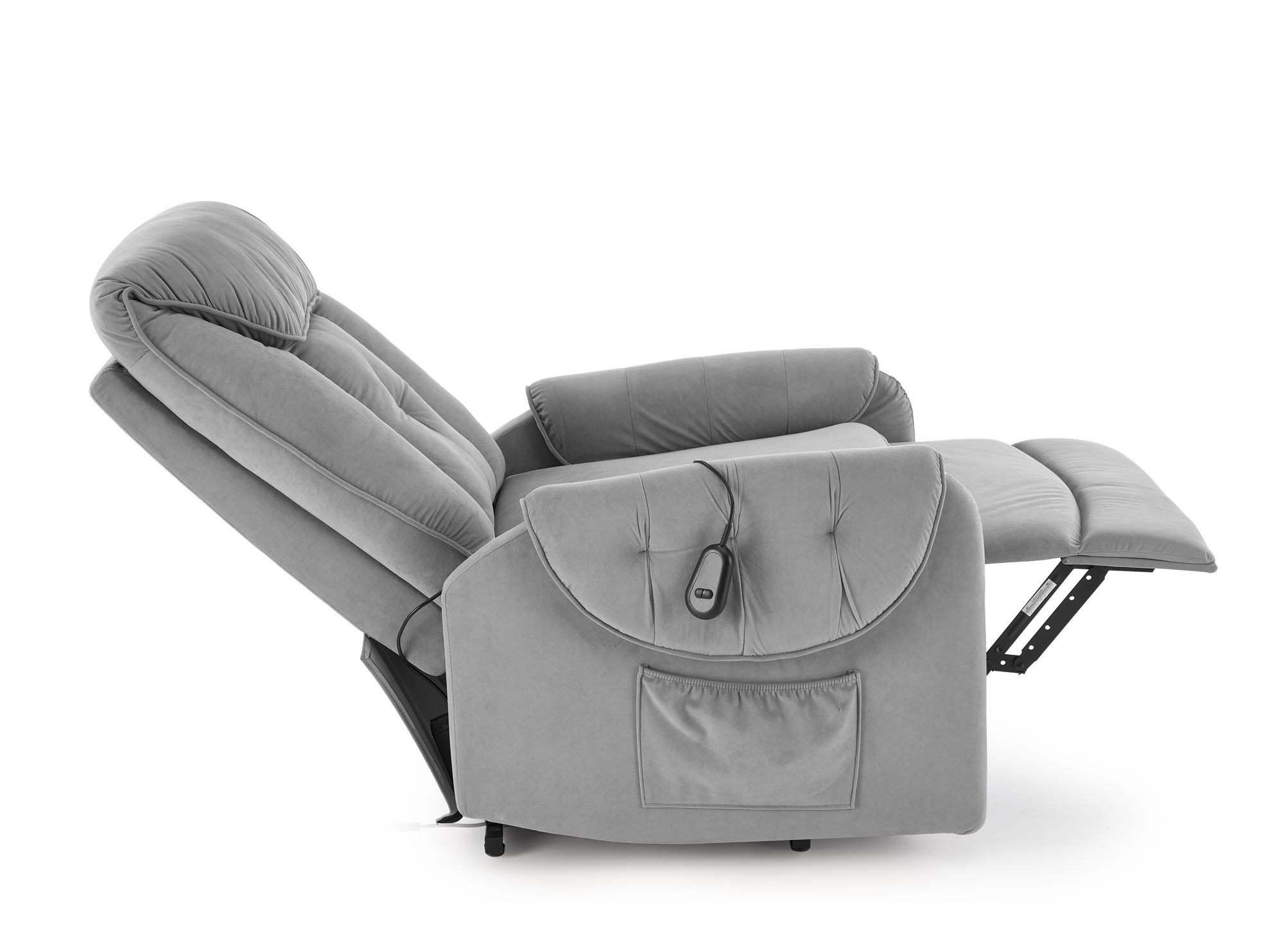 Relaxační křeslo HORTON šedé