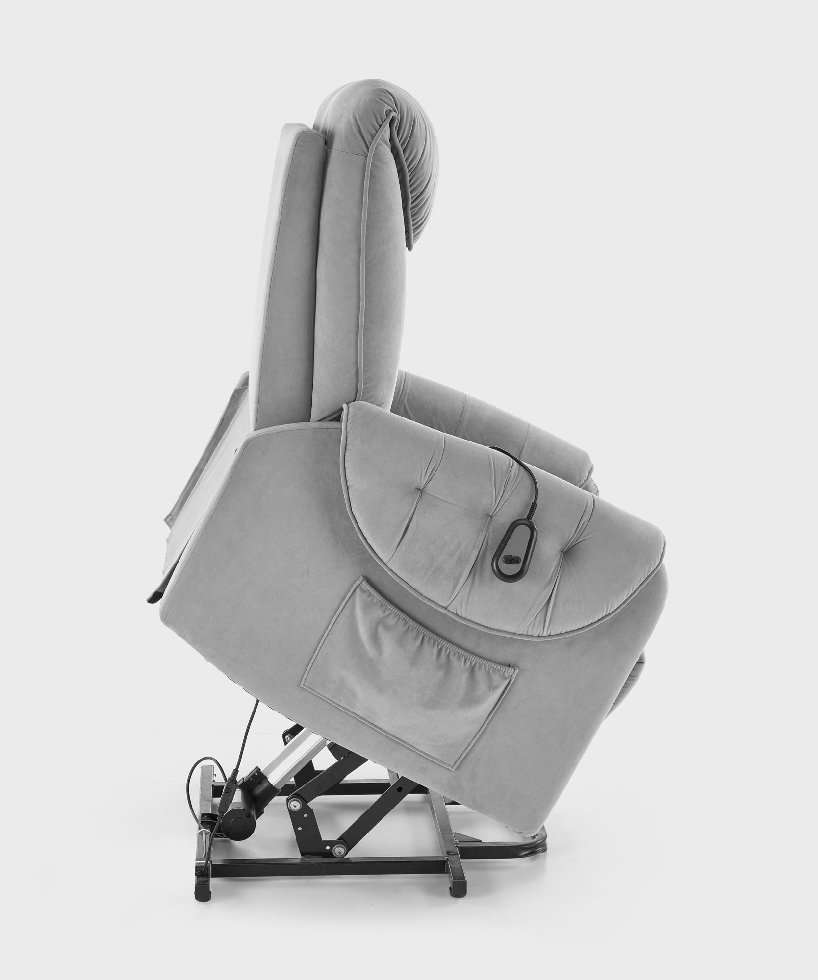 Relaxační křeslo HORTON šedé