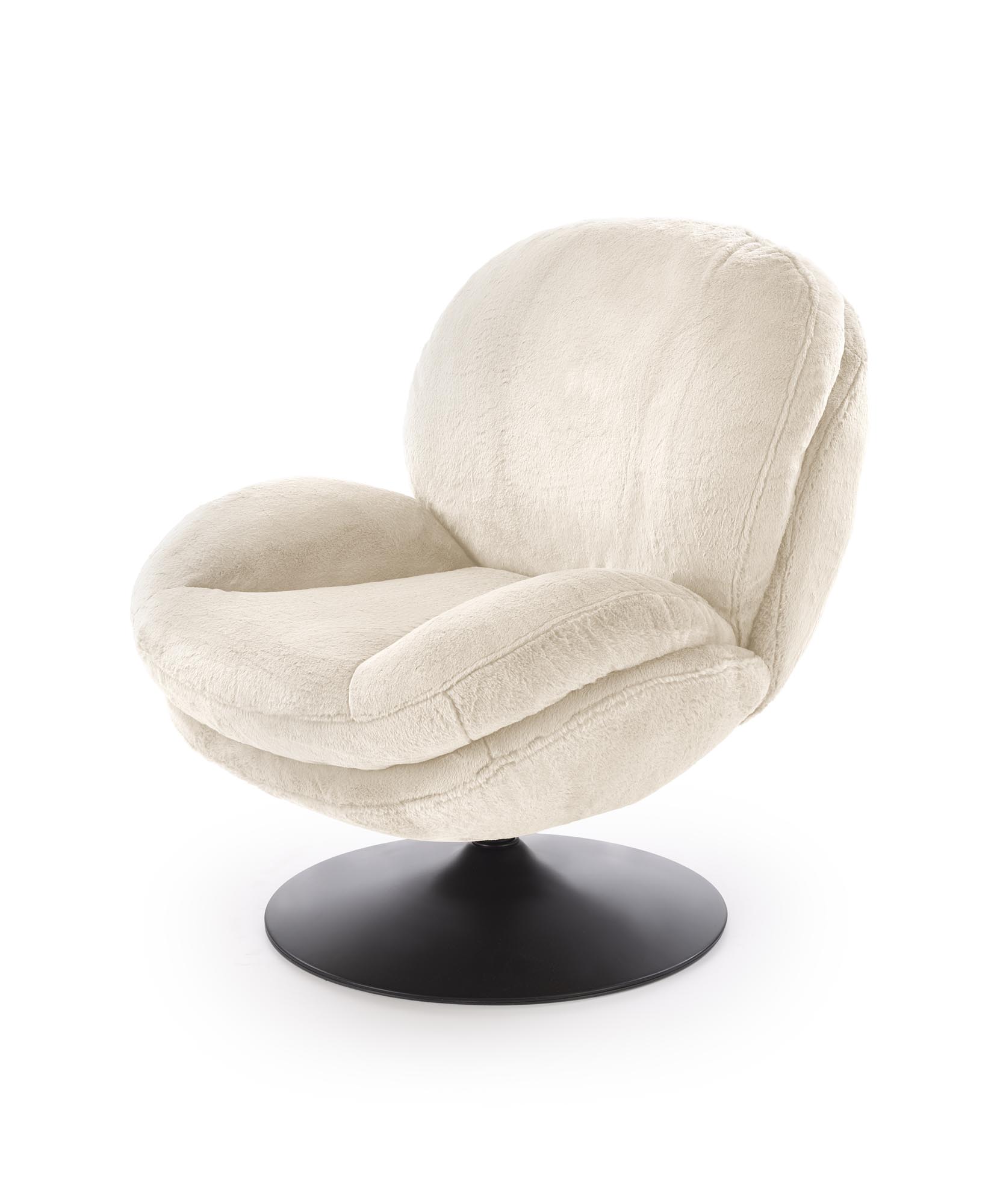 Křeslo SHELL krémová