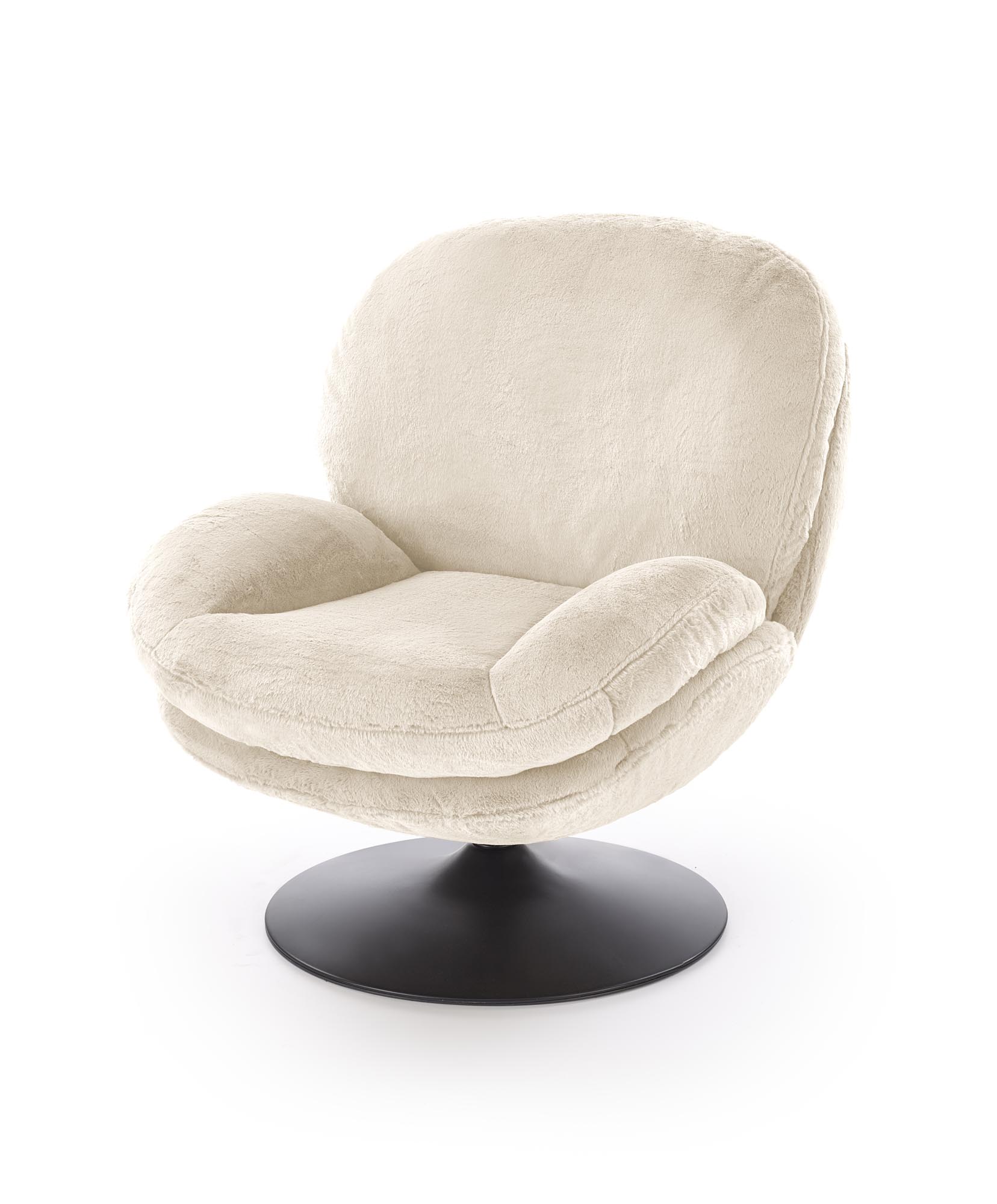 Křeslo SHELL krémová