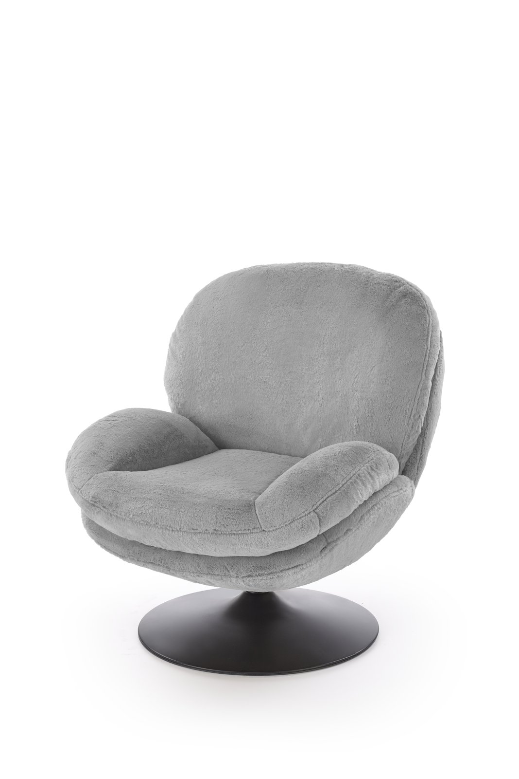 Křeslo SHELL šedá