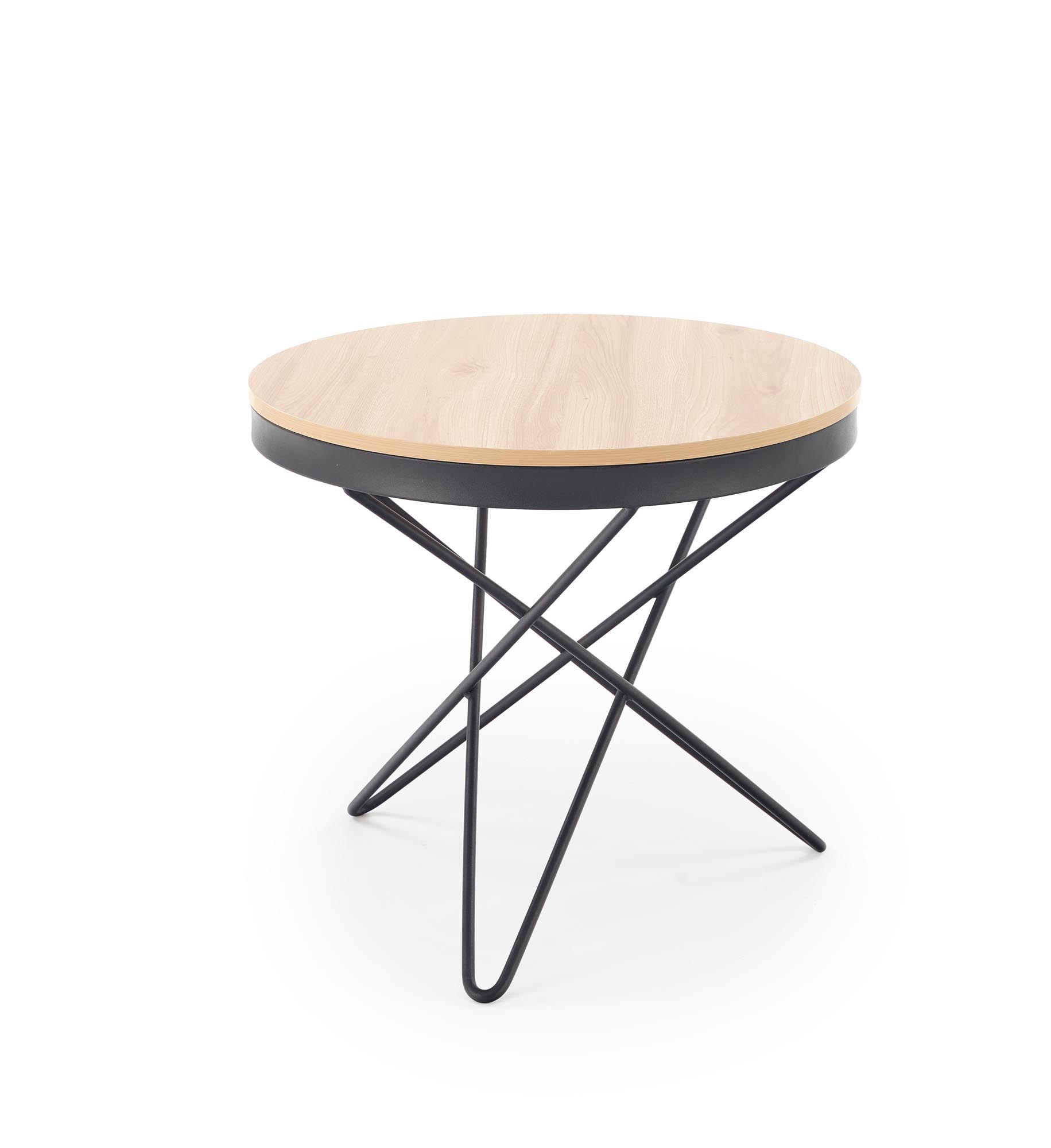 Konferenční stolek LEILA přírodní/černá