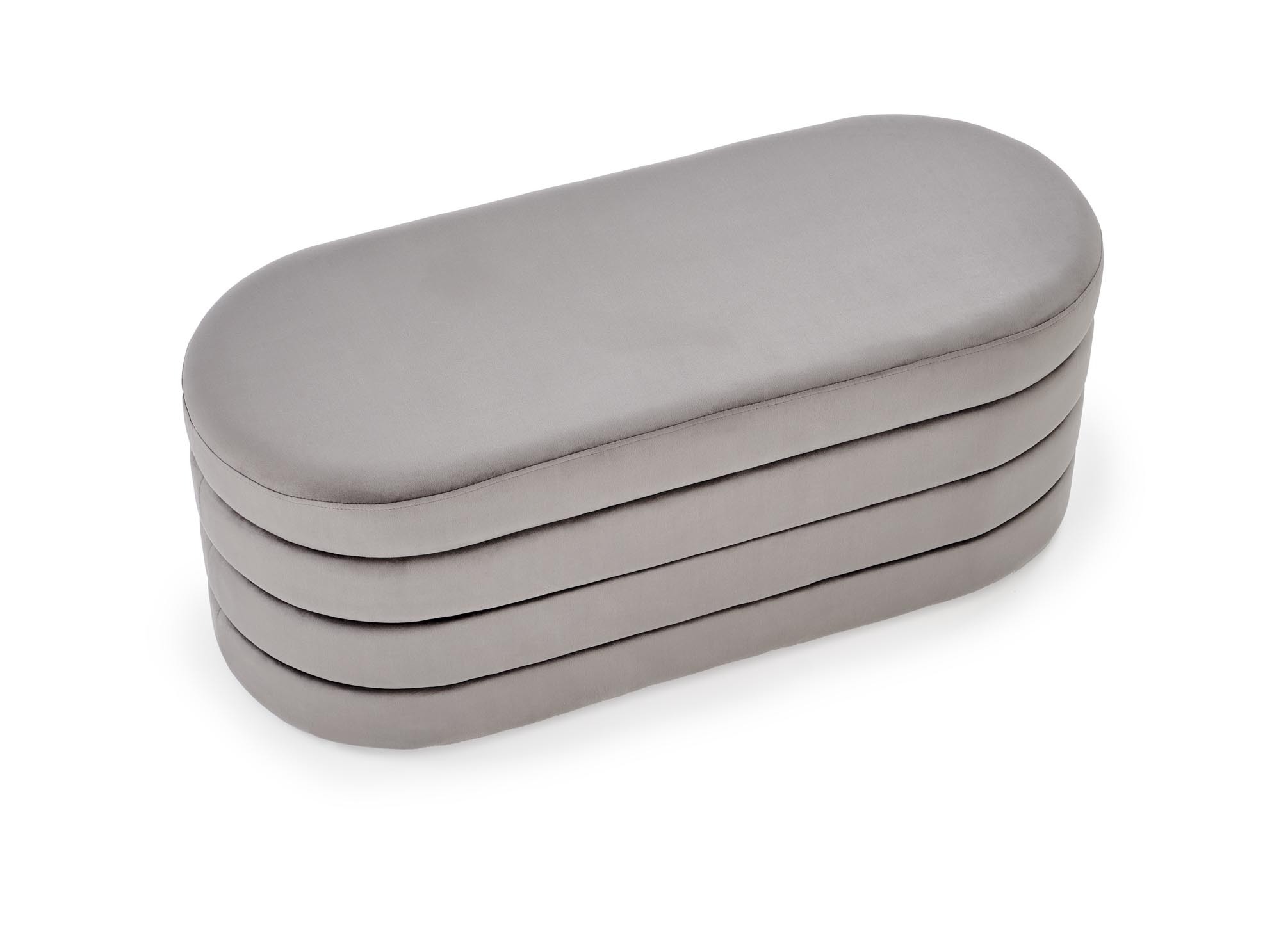 Taburet lavice CALPI šedý