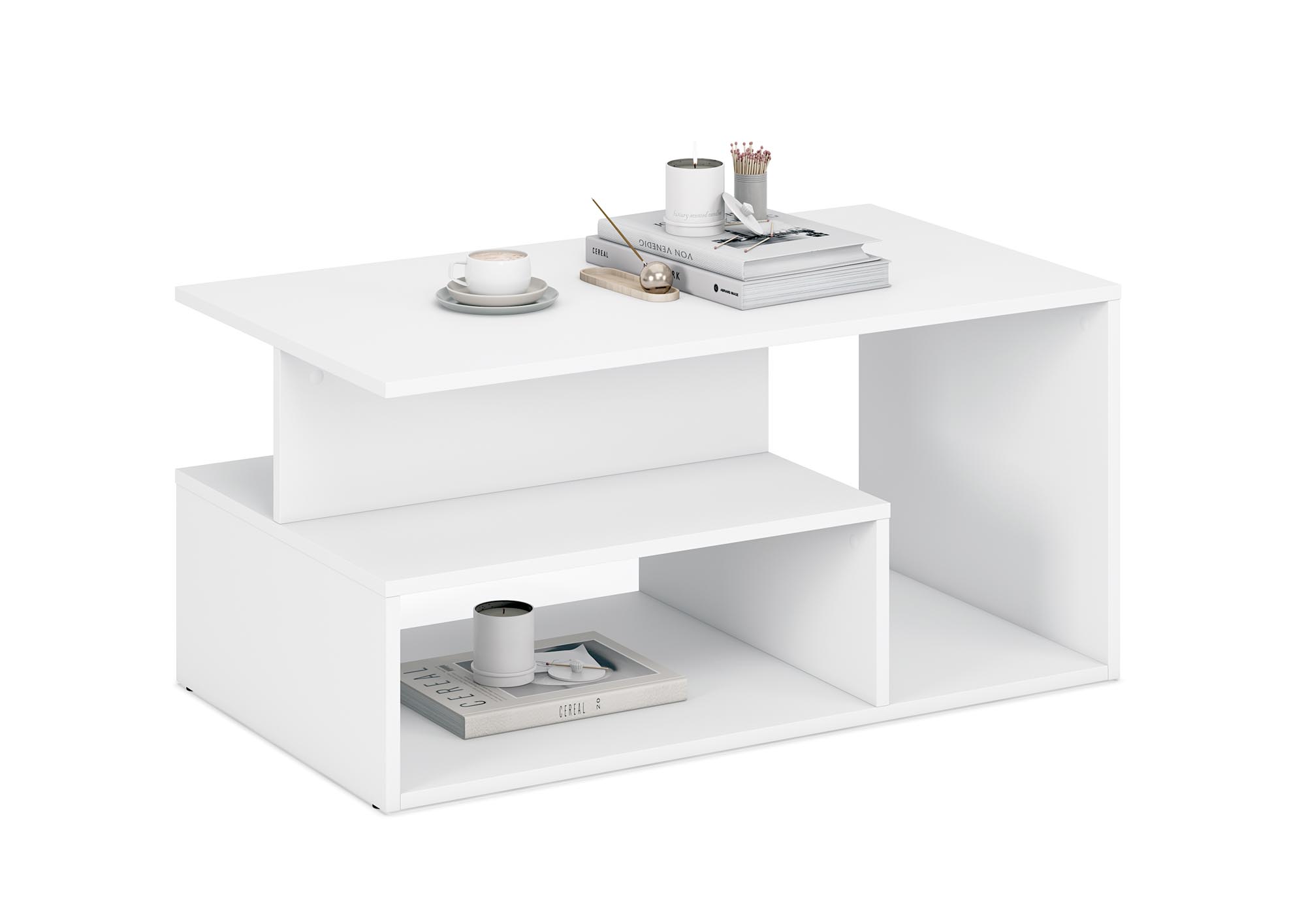 Konferenční stolek IVA bílý