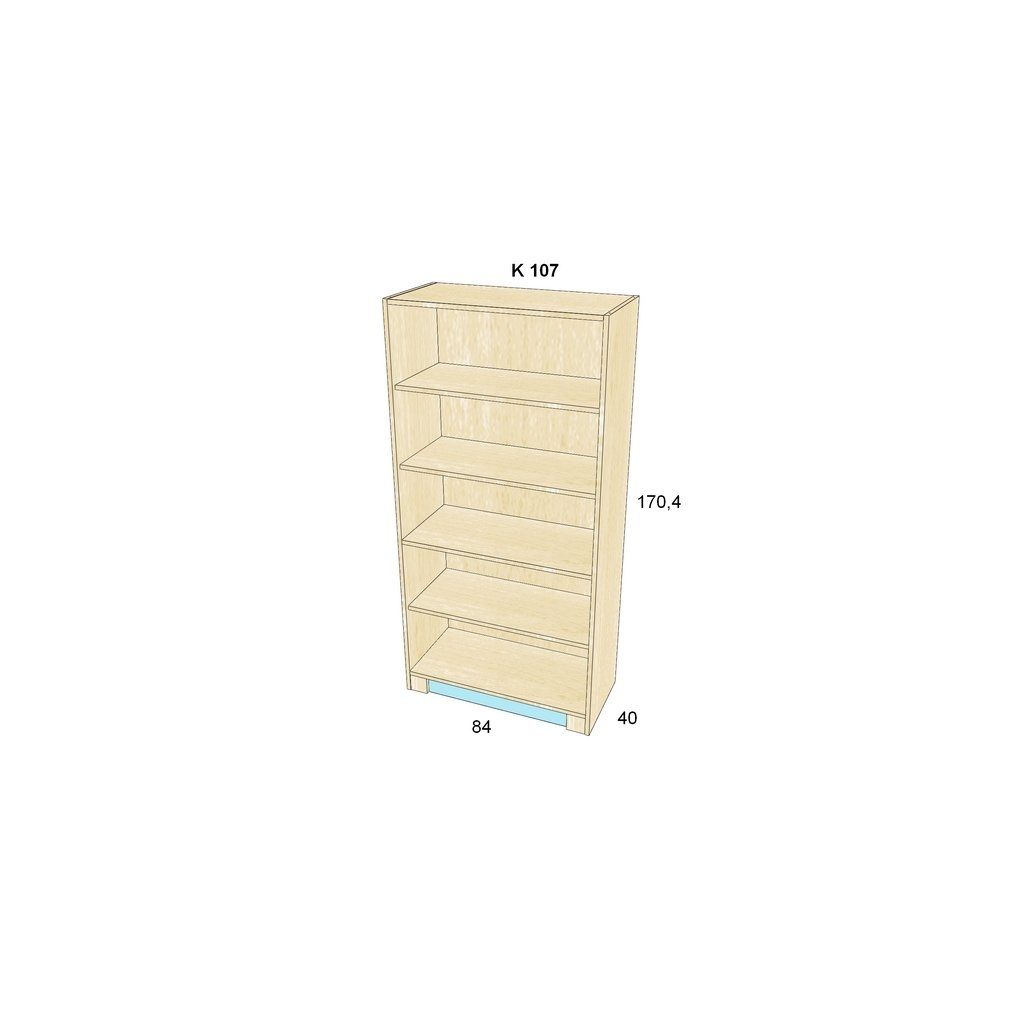 Policový regál BOŘEK K 107