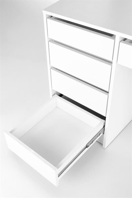 Toaletní stolek HOLLYWOOD XL BÍLÝ- skladem