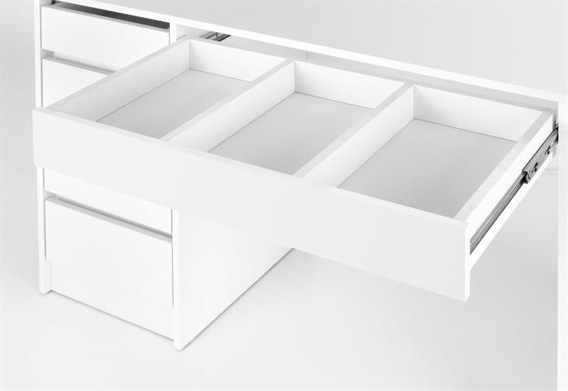 Toaletní stolek HOLLYWOOD XL BÍLÝ- skladem