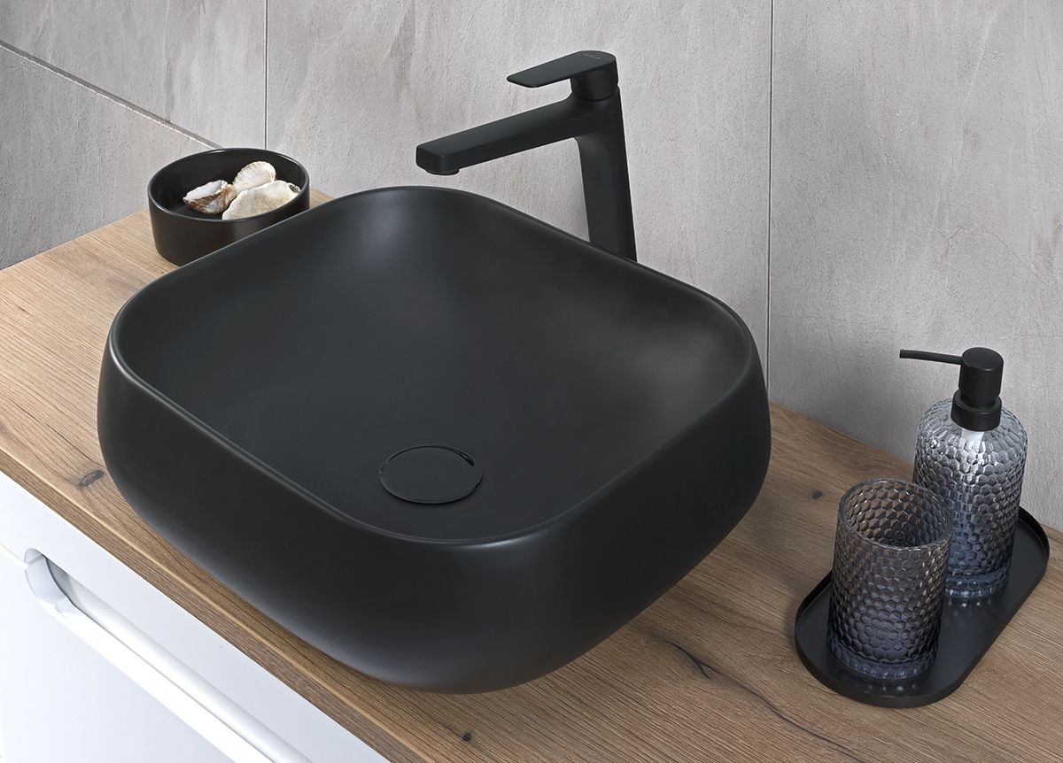 Koupelnová sestava LUXOR ČERNÁ 155