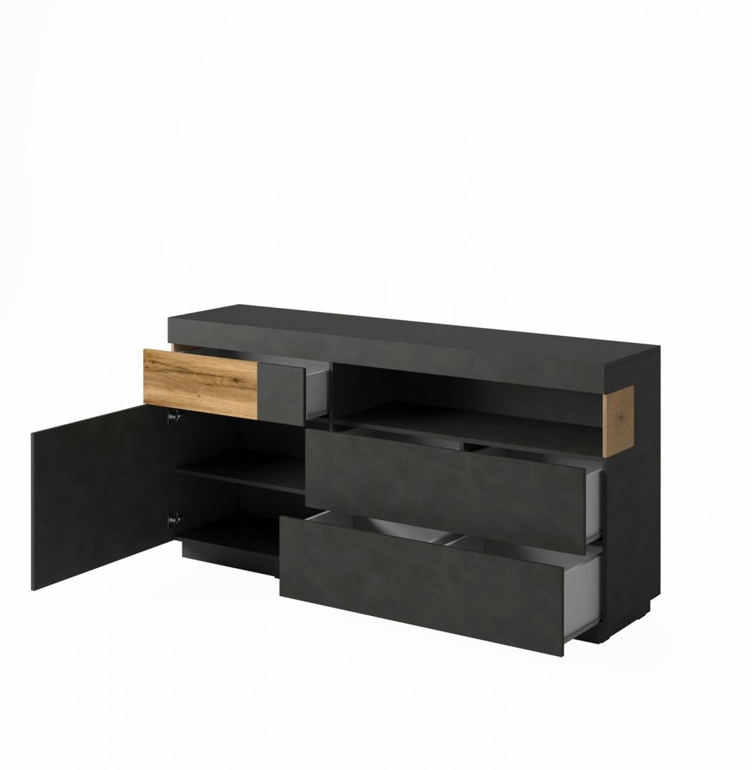 Komoda III SILKE Matera - Dub Wotan