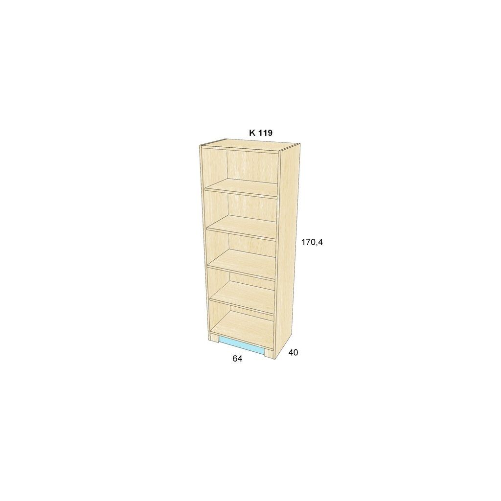 Policový regál BOŘEK K 119