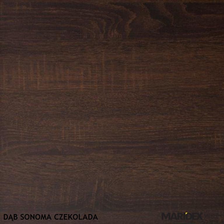 Komoda Finezia F7 Dub Sonoma čokoláda