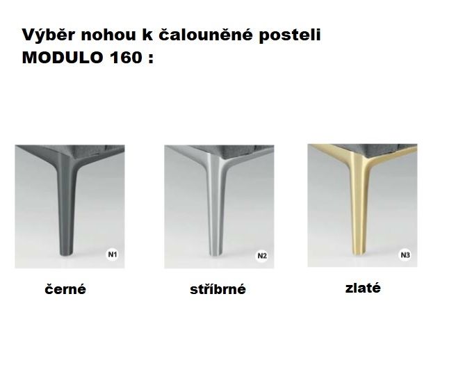 Manželská postel MODULO 160