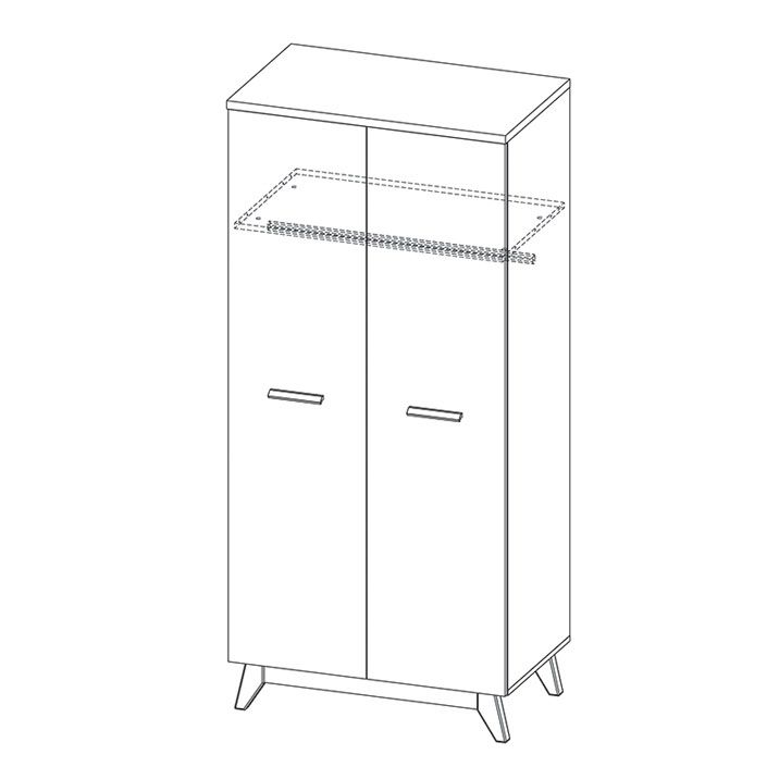 Šatní skříň SVEN 1