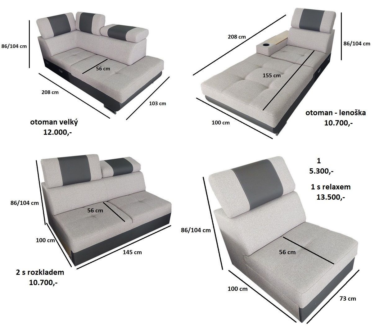 Sedací souprava SEVIL - PROGRAM
