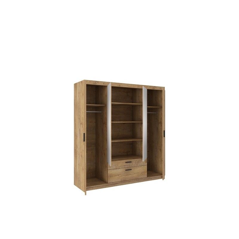 Šatní skříň ELENNA 4D se zrcadlem