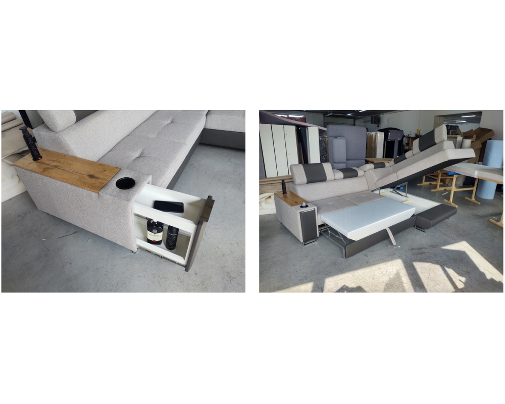 Sedací souprava SEVIL DUO do U