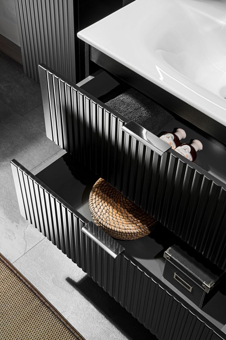 Koupelnová sestava ADELLE ČERNÁ 155