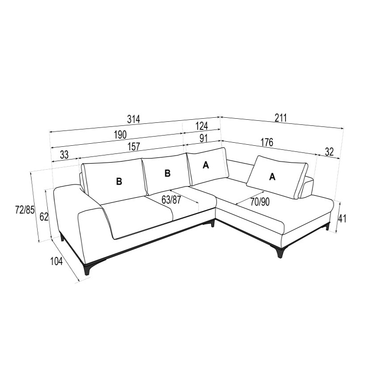 Sedací souprava BOLONA