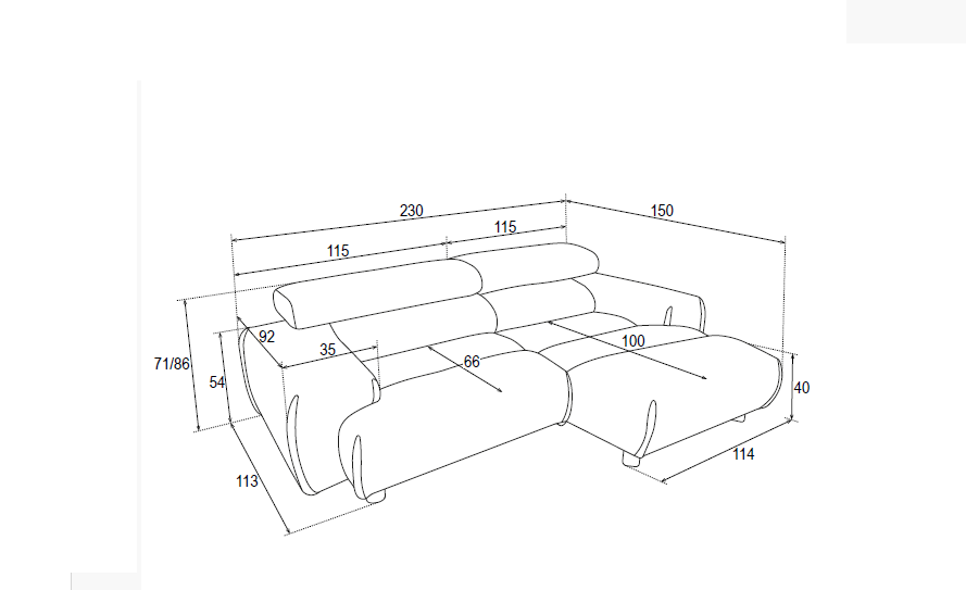 Sedací souprava ENARA