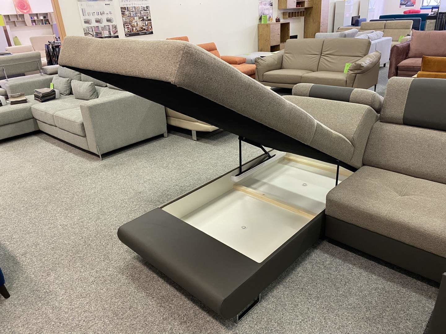 Sedací souprava SEVIL DUO do U