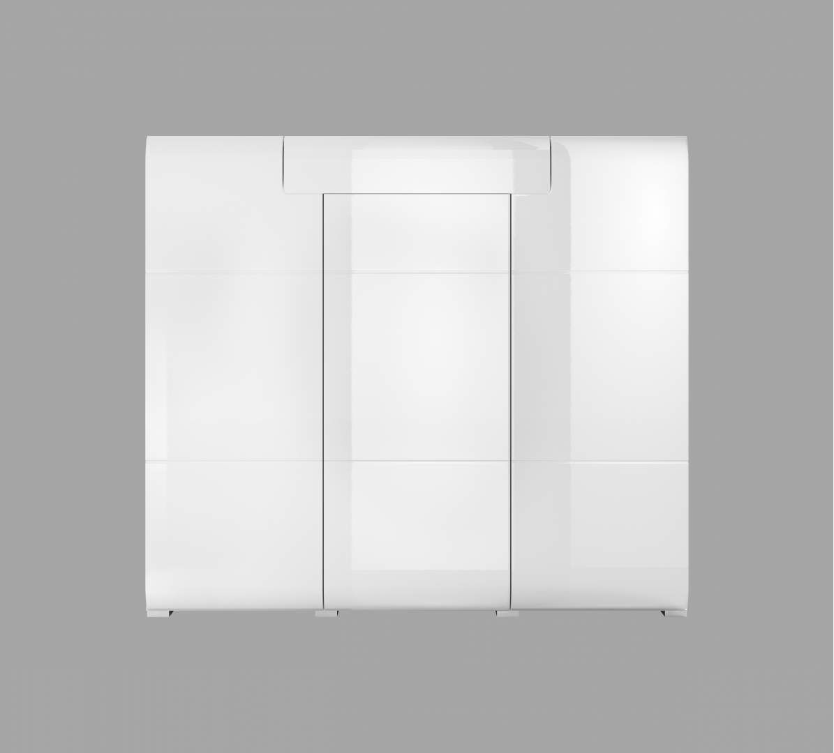 Komoda I TOLEDO Bílá/ bílý lesk