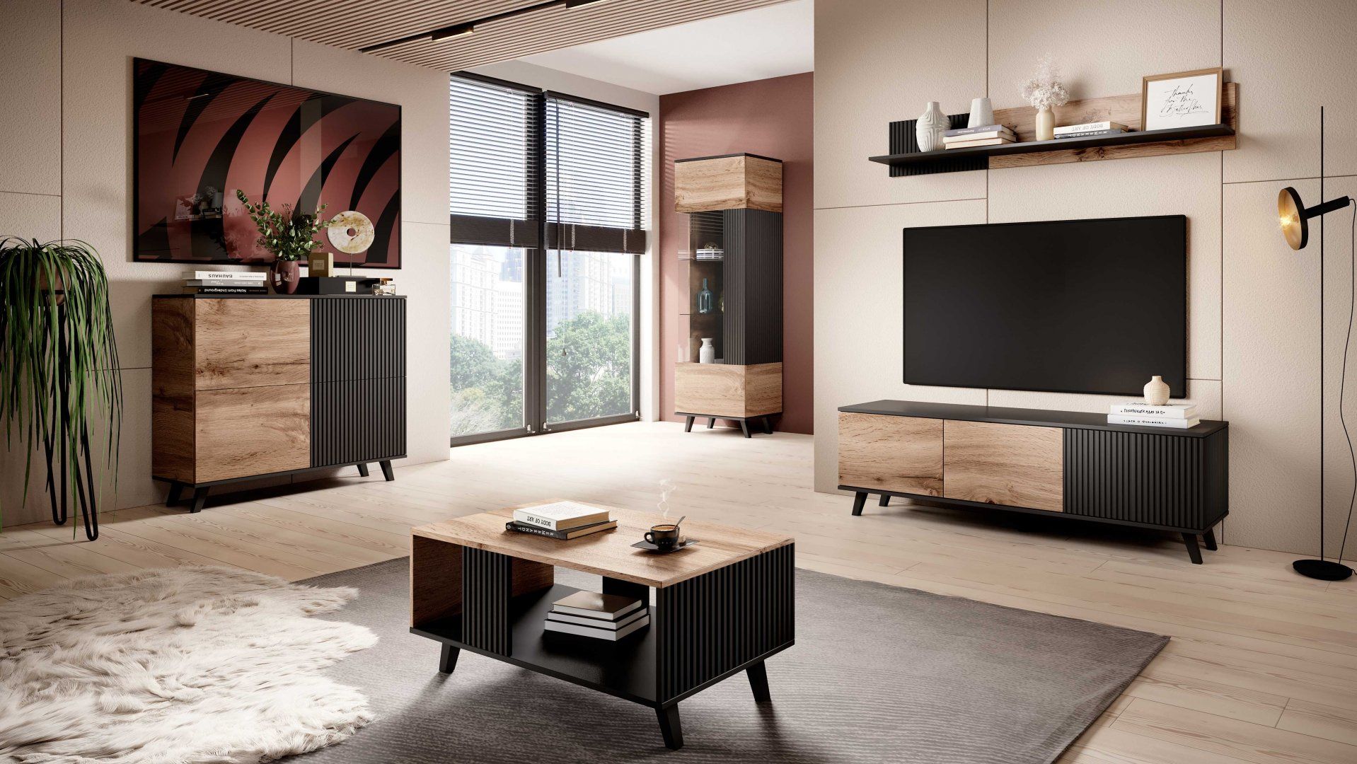 Konferenční stolek  RANDOM LAW-1